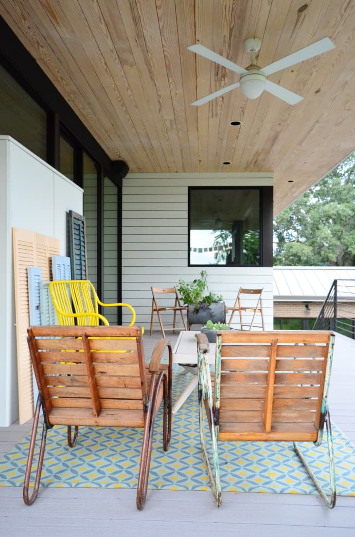 House Tour A Modern & Vintage "Tree House" in Houston Apartment Therapy